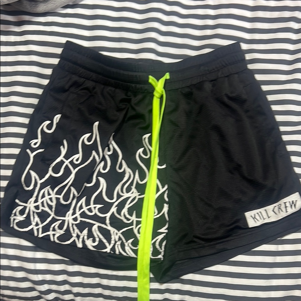 Kill Crew Black Flame Women's Shorts